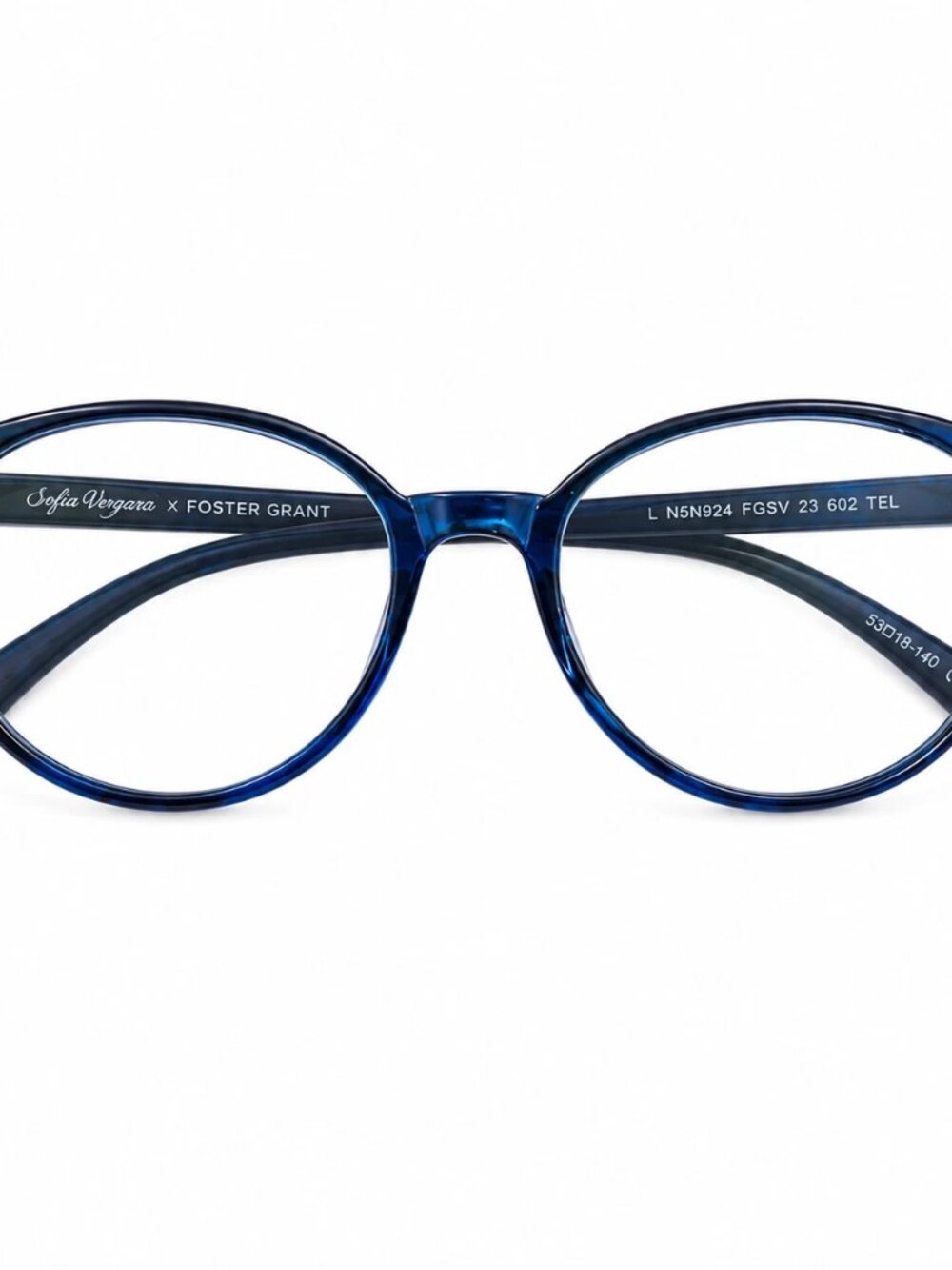 Sofia Vergara x Foster Grant 50-17-140 Women's Alicia Teal Glasses 58.5PD FRAMES